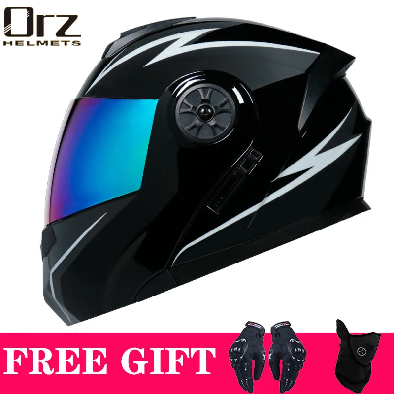 Casco de Motocicleta Modular