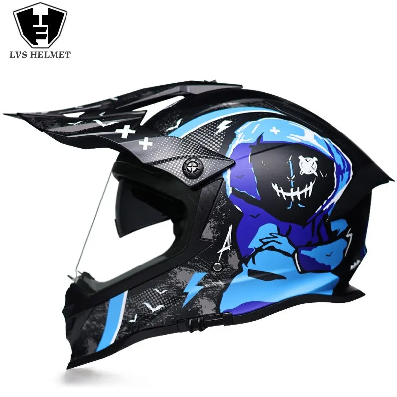 Casco de motocicleta atv