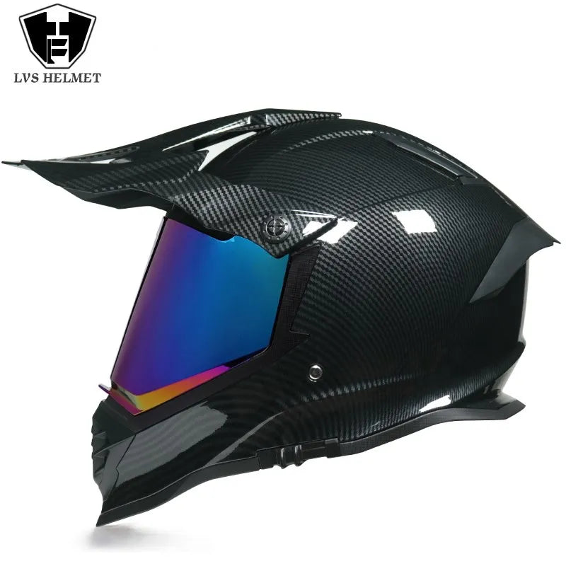 Casco de motocicleta atv