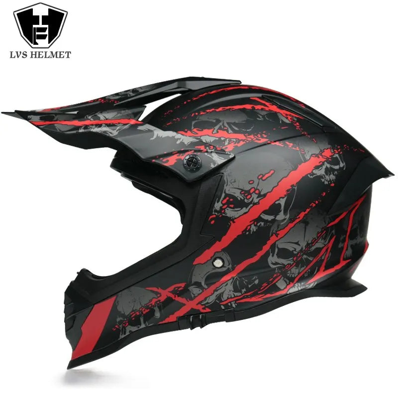 Casco de motocicleta atv