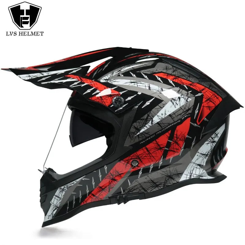 Casco de motocicleta atv