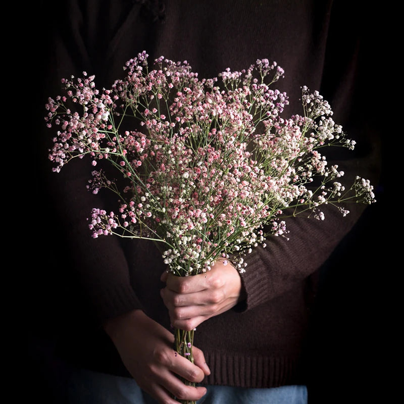 90 Cabezas de Flores Artificiales Blancas