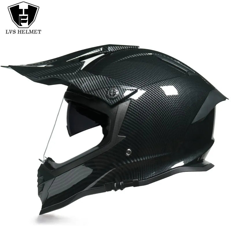 Casco de motocicleta atv